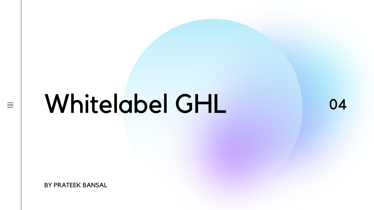 Whitelabel GHL