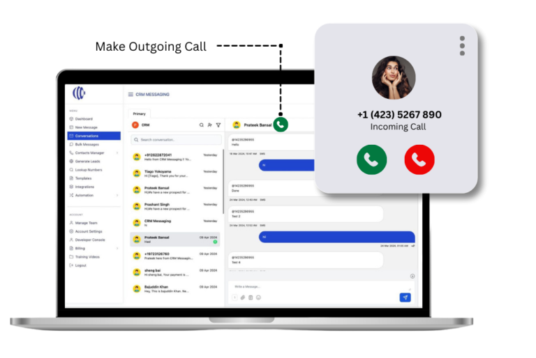 Make Incoming Call