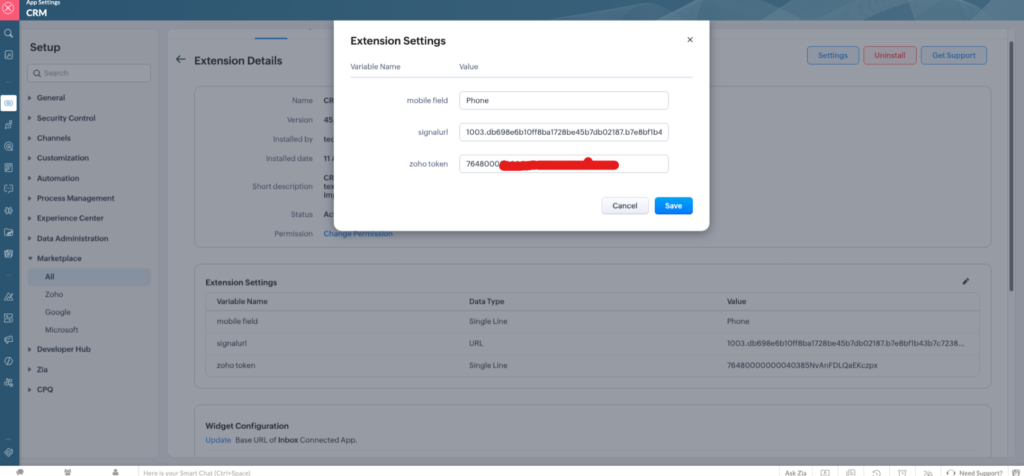 Installation & Registration on Zoho 4 image 1