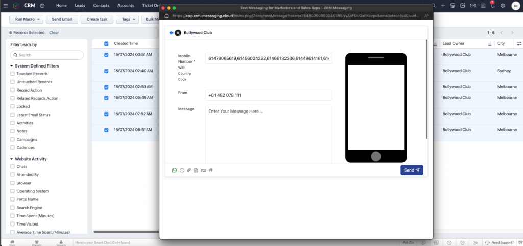 Send Bulk SMS/WhatsApp 1 image 4