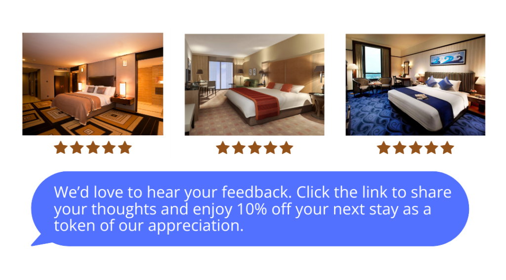 Enhance Guest Experiences in the Hospitality and Travel Industry with CRM Messaging 2 Good morning Guest Name Your room at Hotel Name is ready. Click the link below to access your digital room key and head straight to your suite. Need anything Just reply to this message 2