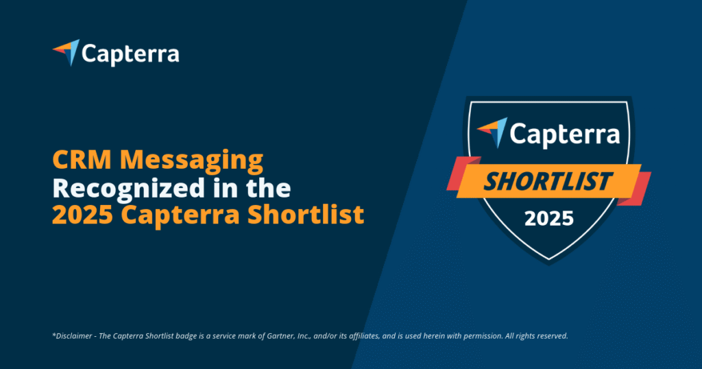CRM Messaging Celebrates 2025 Milestone with Triple Recognition from Gartner 1 CRM Messaging Capterra